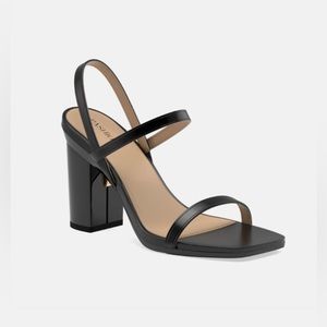 Pashion Footwear Elegant Black Block Heels